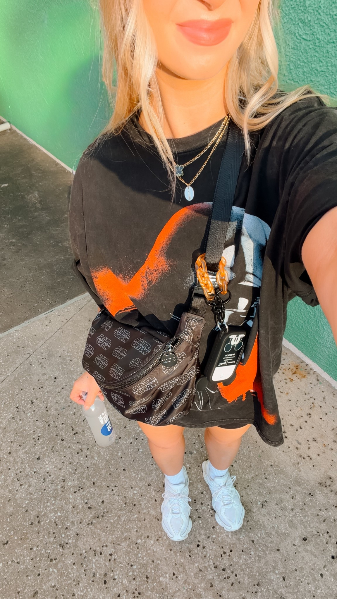 Star Wars bag for a day at Galaxy’s Edge 

Tee: Culture Kings 
Bag: Stoney Clover 

#LTKStyleTip #LTKActive #LTKSeasonal