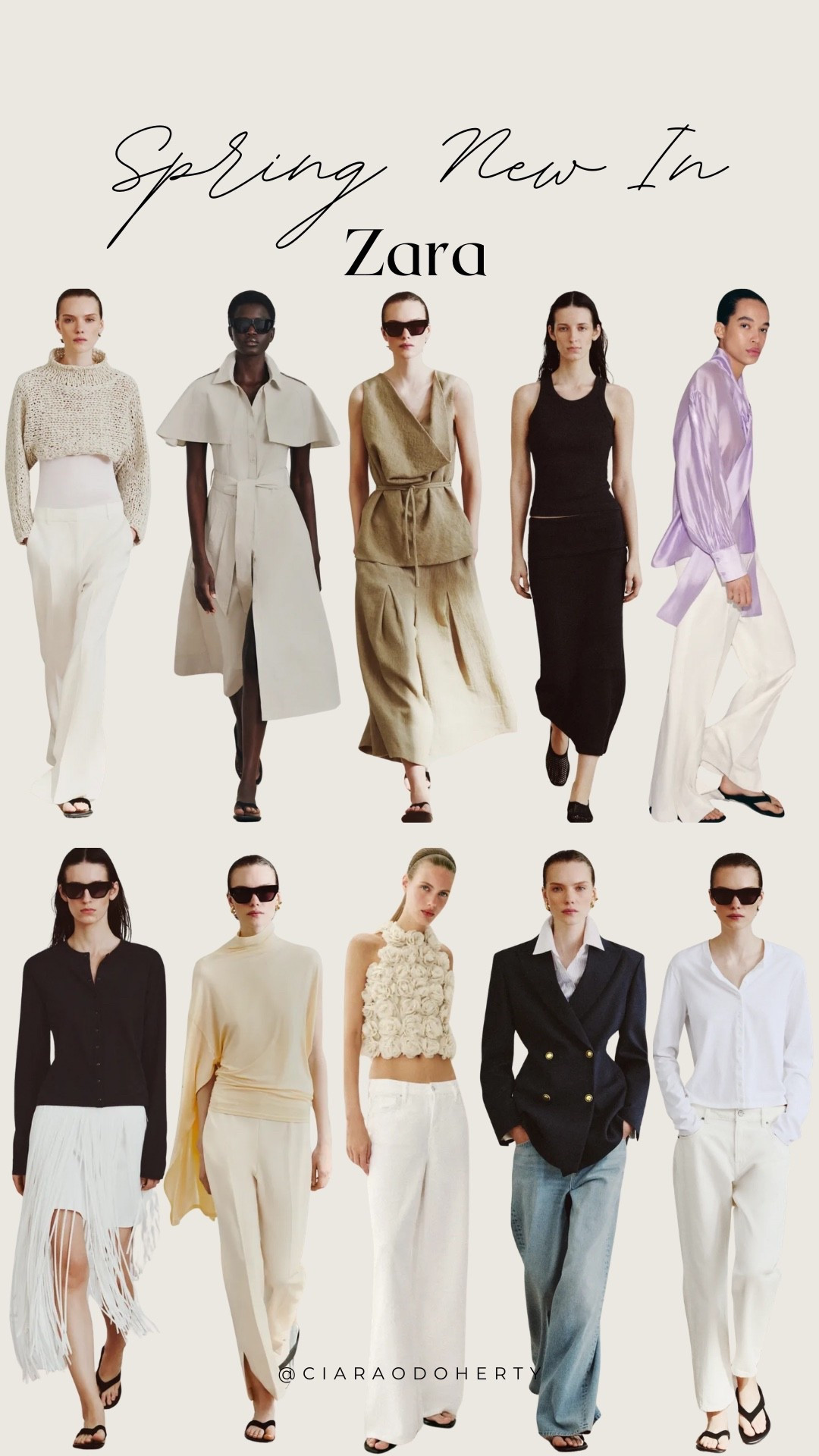 Spring New In: Zara

Zara , jeans, trousers, fringed skirt, maxi dress, linen dress, cardigan, halter top, blazer, satin shirt, spring new in

#LTKireland #LTKeurope #LTKspring