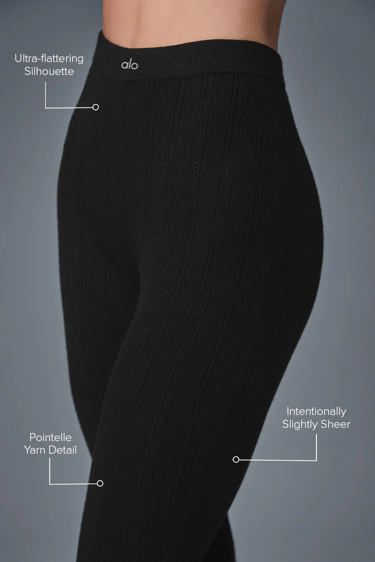 Pointelle Sweater High-Waist Be Mine Legging | Alo Yoga (US)