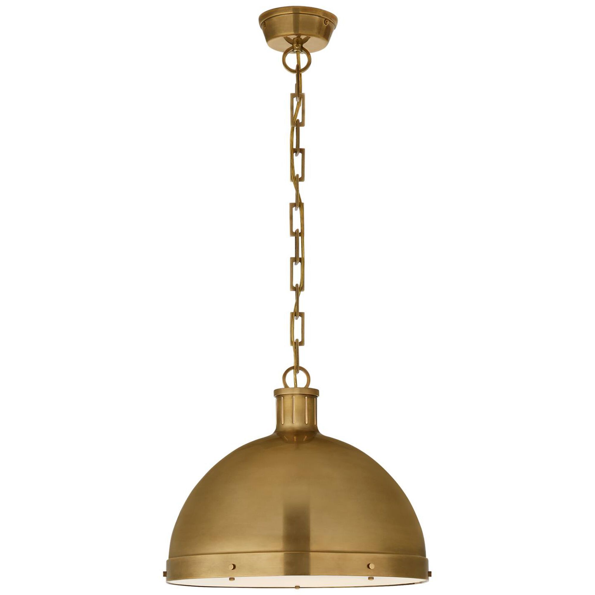 Thomas O'Brien Hicks 16 Inch Large Pendant by Visual Comfort Signature Collection | 1800 Lighting