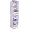mDesign Soft Fabric Over Closet Rod Hanging Storage Organizer with 6 Shelves for Child/Kids Room ... | Amazon (US)