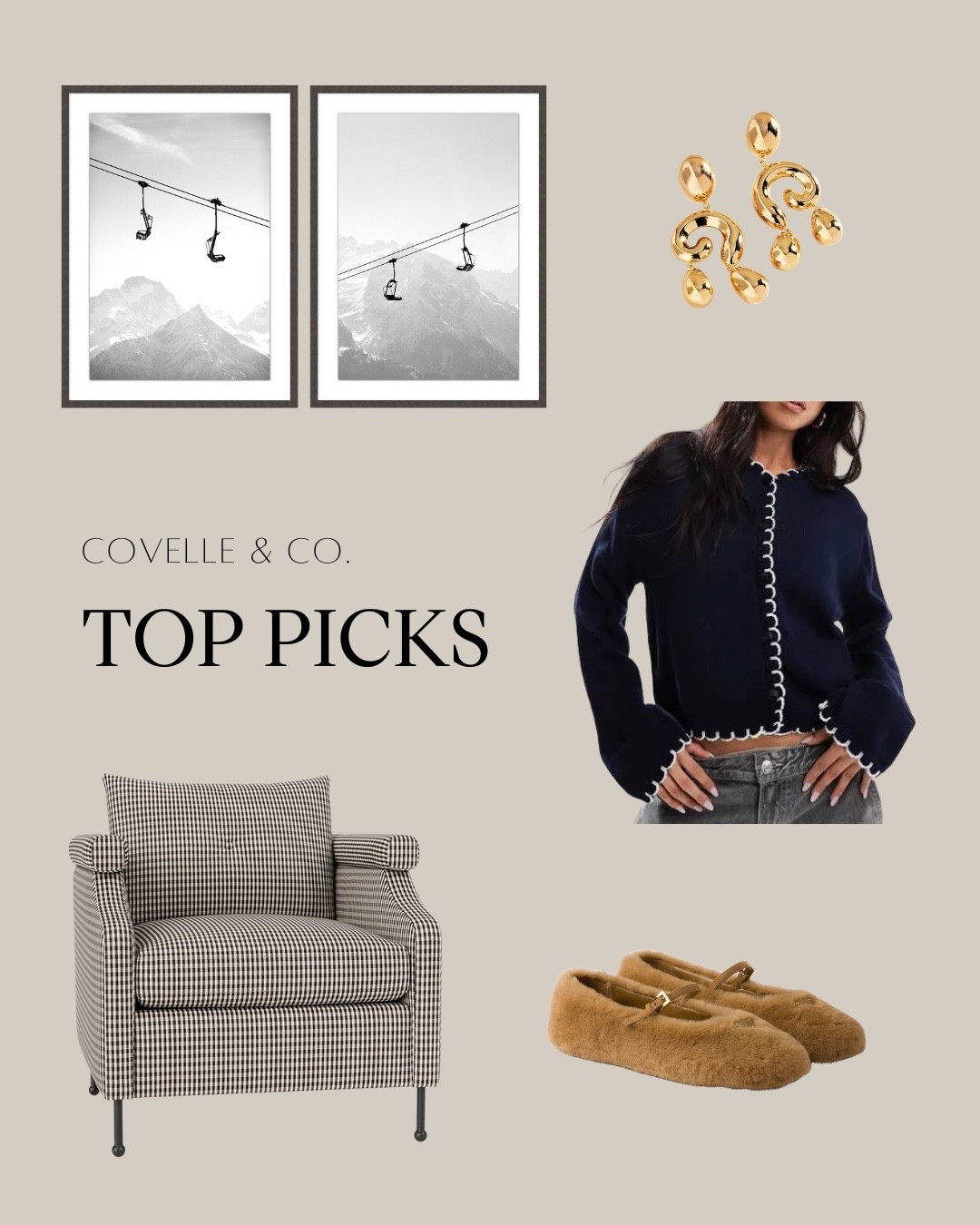 What if your outfit and your living room were secretly in competition? 👀✨

This month’s Covelle & Co. Top Picks are proof that the line between fashion and interiors is officially blurred. Think statement textures, tailored silhouettes, luxe neutrals, bold accents — pieces that would look just as good on you as they do in your home.
Because great style doesn’t stop at your closet door. It lives in your entryway. Your powder room. Your primary suite.
At Covelle & Co., we don’t just sell homes.
We design them. We build them. We style them. And we make sure every detail feels intentional — from the fabric on your sofa to the finish on your hardware.

This is your reminder:
If you wouldn’t wear it… why would you live with it?
✨ Save this for your next design refresh
✨ Share with a friend whose home deserves a glow-up
✨ DM us “TOP PICKS” if you want the full list
Design. Build. Sell. Repeat.

#LTKSaleAlert #LTKHome #LTKootd