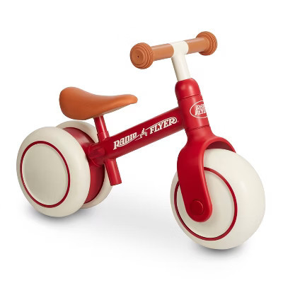 Radio Flyer Steady Start 8'' Kids' Balance Bike - Red: Steel Frame, Adjustable Seat | Target