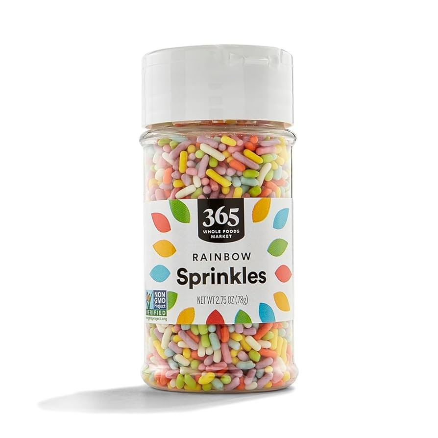365 by Whole Foods Market, Rainbow Sprinkles, Vegan, 2.75 Ounce | Amazon (US)