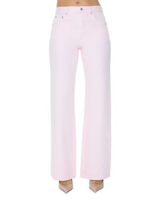 Pistola Larsen High Rise Relaxed Flare Jeans in Blush | Bloomingdale's Women | Bloomingdale's (US)