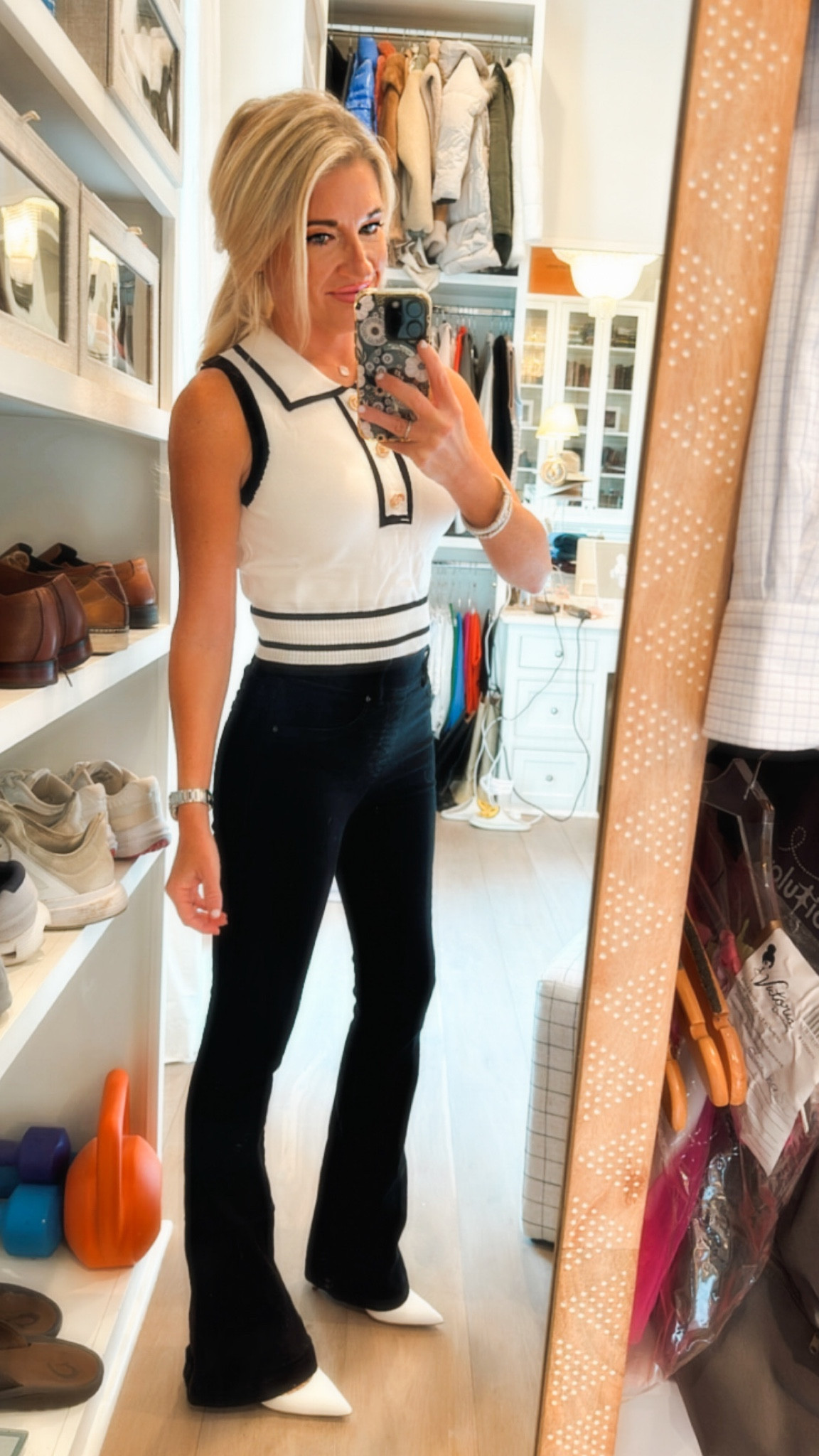 OOTD! 
This top from Amazon is one of my favorites💗 Comes in a few different colors and is a great way to get that expensive & chic look for less!! It’s comfortable and is a great way to elevate your outfit!
Paired it with jeans from Spanx😍 They fit amazing and are so comfortable! This would make a great holiday or date night outfit!🎄

#LTKHoliday #LTKfindsunder50 #LTKshoecrush