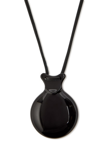 Castanet mirror resin and leather necklace | Harvey Nichols
