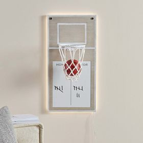 Backlit Two-Player Basketball Wall Game (16"x31") | Pottery Barn Teen