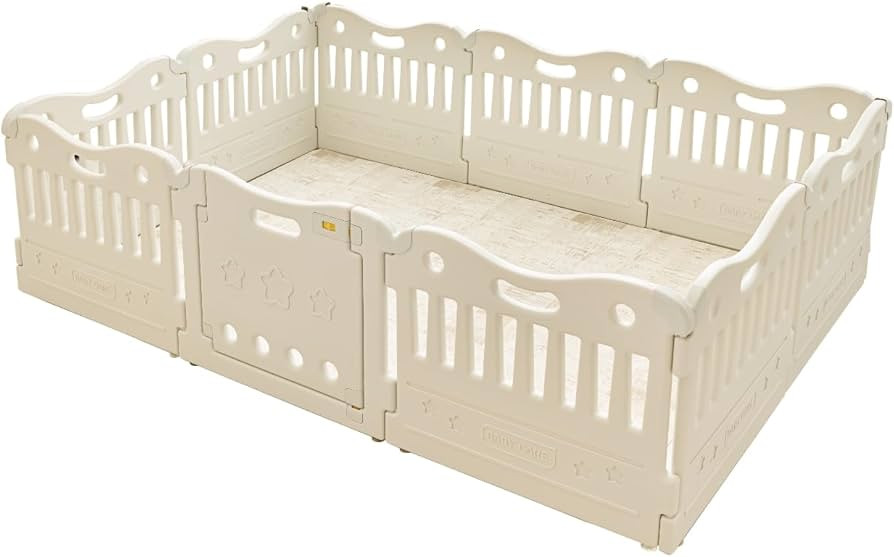 Baby Care Play Mat Funzone Play Pen - Extra Large Baby Play Yard - Play Pen for Baby - Safe with ... | Amazon (US)