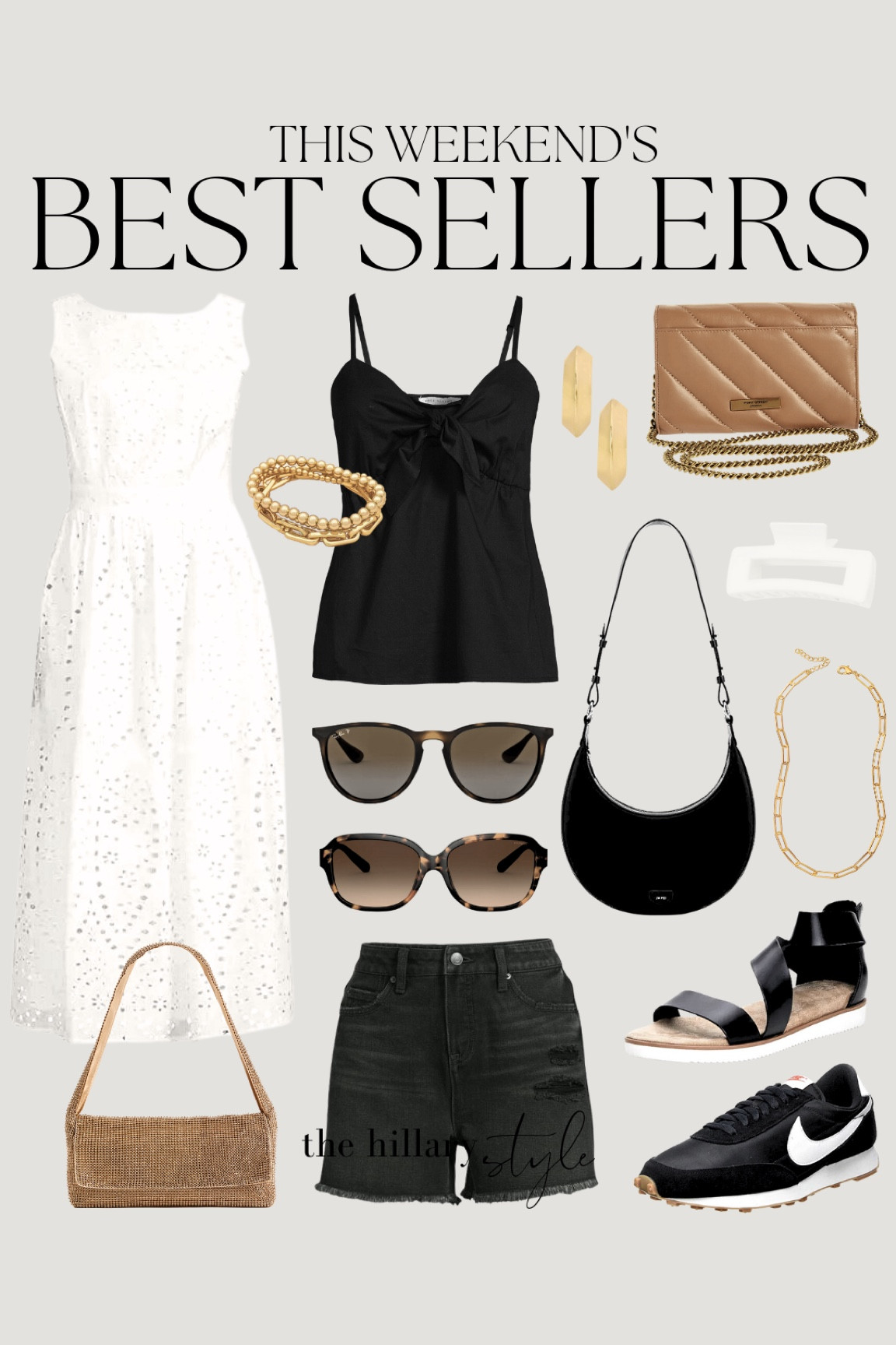 This Weekend’s Fashion Best Sellers 

Walmart, Walmart Fashion, Walmart Finds, Nordstrom, Nordstrom Fashion, Nordstrom Rack, New Arrivals, Quilted Bag, Saddle Bag, Amazon, Found It On Amazon, Amazon Fashion, Tortoise Shell, Sunglasses, Ray Bans, Denim Shorts, In My Closet, Sandals, Platform Sandals, Nike, Nike Shoes, Sneakers, Travel Fashion, Summer Fashion, H&M, H&M Fashion, Chain Necklace, Claw Clip, Earrings, Revolve, Bracelet Stack

#LTKstyletip #LTKshoecrush #LTKFind