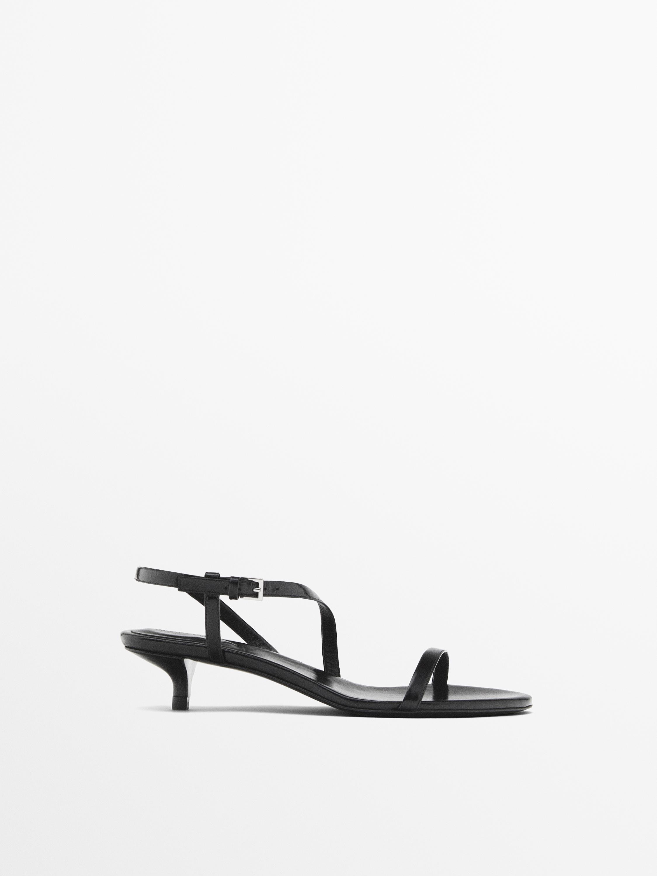 Strappy heel sandals | Massimo Dutti US