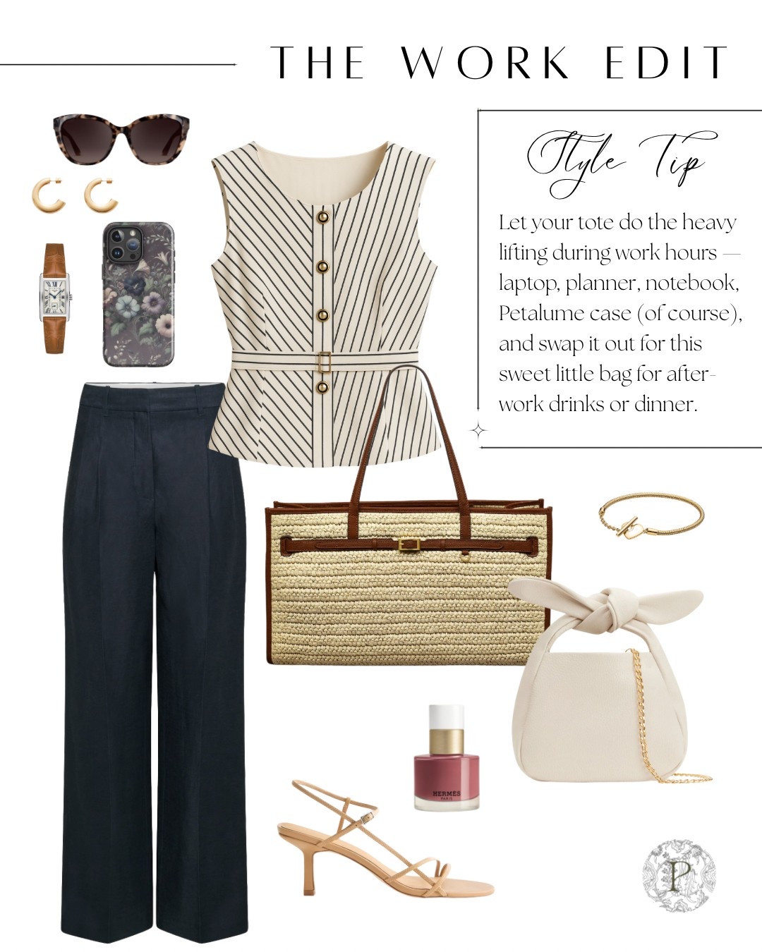 9-to-5 but make it polished.
This office-to-evening look is giving quiet luxury, structure, and effortless versatility — and yes, your phone case deserves a place in the style lineup too.

Why we love it:
✨ The pinstriped waistcoat is an unexpected, feminine take on workwear tailoring.
✨ Neutral accessories keep things elevated but easy — swap the tote for a dainty crossbody and you’re cocktail-ready.
✨ The moody floral Petalume case ties in the romantic details without overdoing it.

Style your tech like you style your outfit.
Shop the full look below — and grab the floral phone cover exclusively at www.petalumecovers.com.

#workwearinspo #officestyleedit #floralphonecase #styleyourcase #romanticworkwear #neutrallookbook #petalume

#LTKWorkwear #LTKStyleTip #LTKOver40