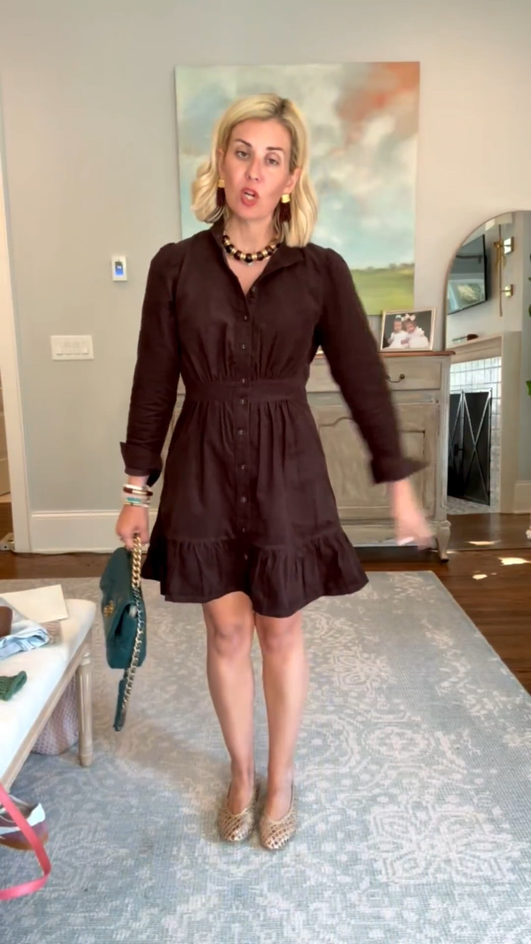 Avara dress we are styling all the ways! 
Sizing:
Dress - small
Cardigan & Jacket - xs
Boots - 38 tts 
Sneakers - 8 tts
Flats - 7.5 (sized down) 

Codes:
Avara - mixandmatch15
Allie + Bess - Catherine40 for 40% off 9/28 & 9/29 only

#LTKOver40 #LTKSeasonal #LTKdayinmylife