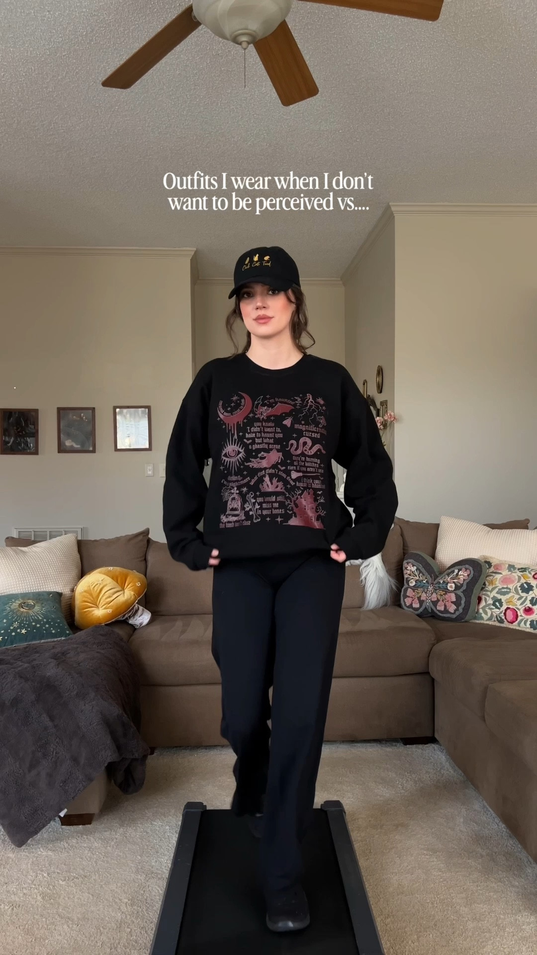 It’s either sweats and baseball caps or full on whimsy, there is no in between. 🤭 the pink pants are from Karma Nepal Crafts! 

#LTKootd #LTKSeasonal