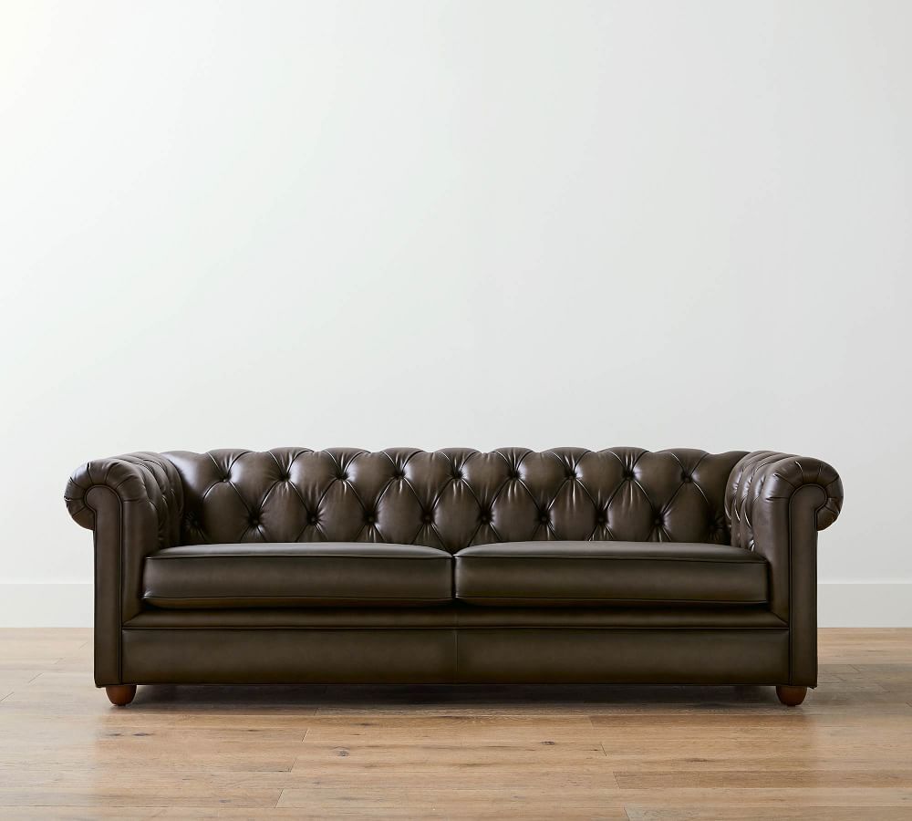 Chesterfield Leather Sofa | Pottery Barn (US)
