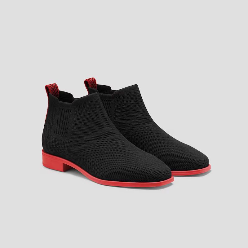 Square-Toe Water-Repellent Ankle Boots (Ryan Pro) | VIVAIA