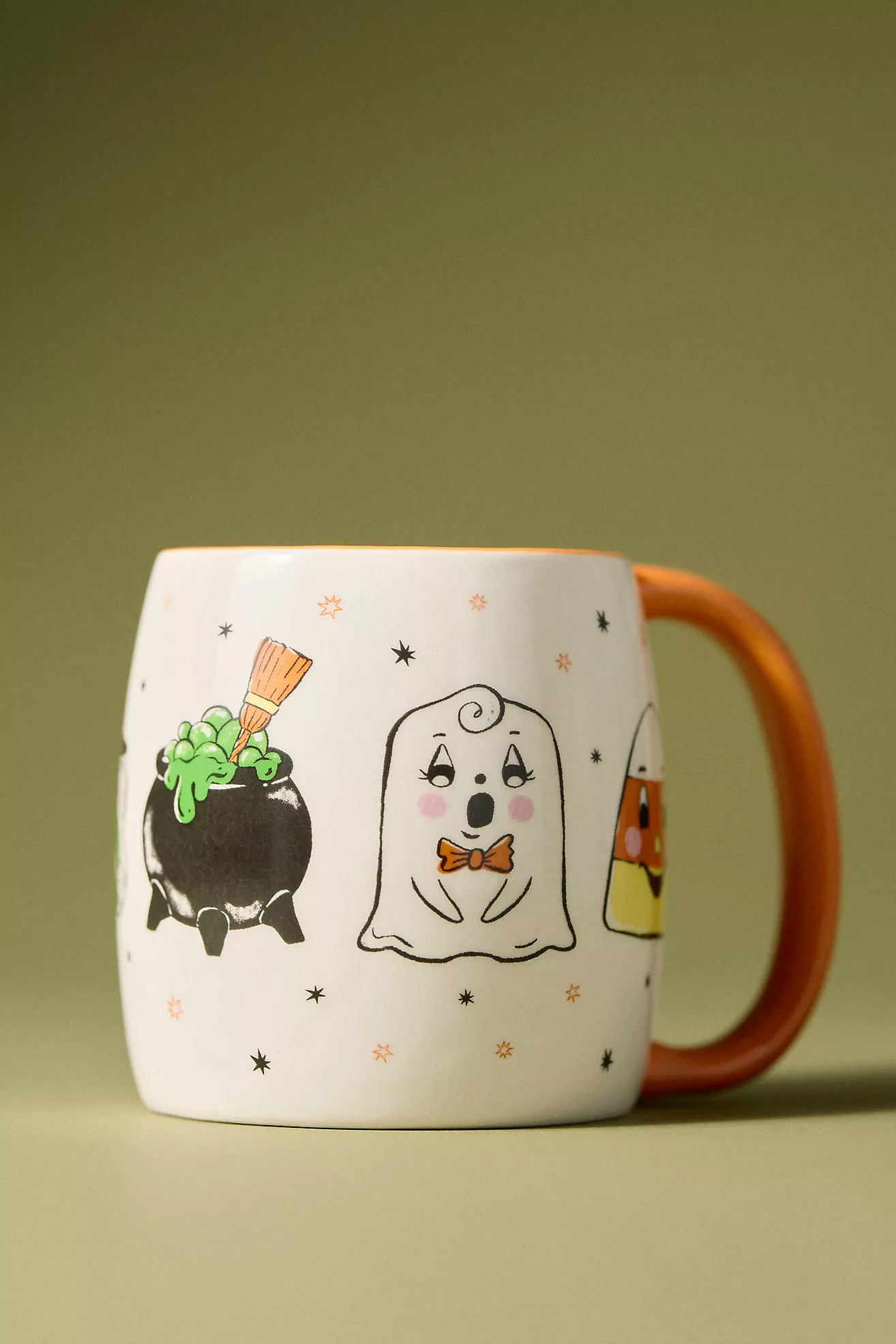 Spooky Friends Stoneware Mug | Anthropologie (US)