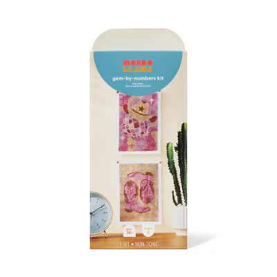 2ct Cowgirl Gem Art Kit - Mondo Llama™ | Target