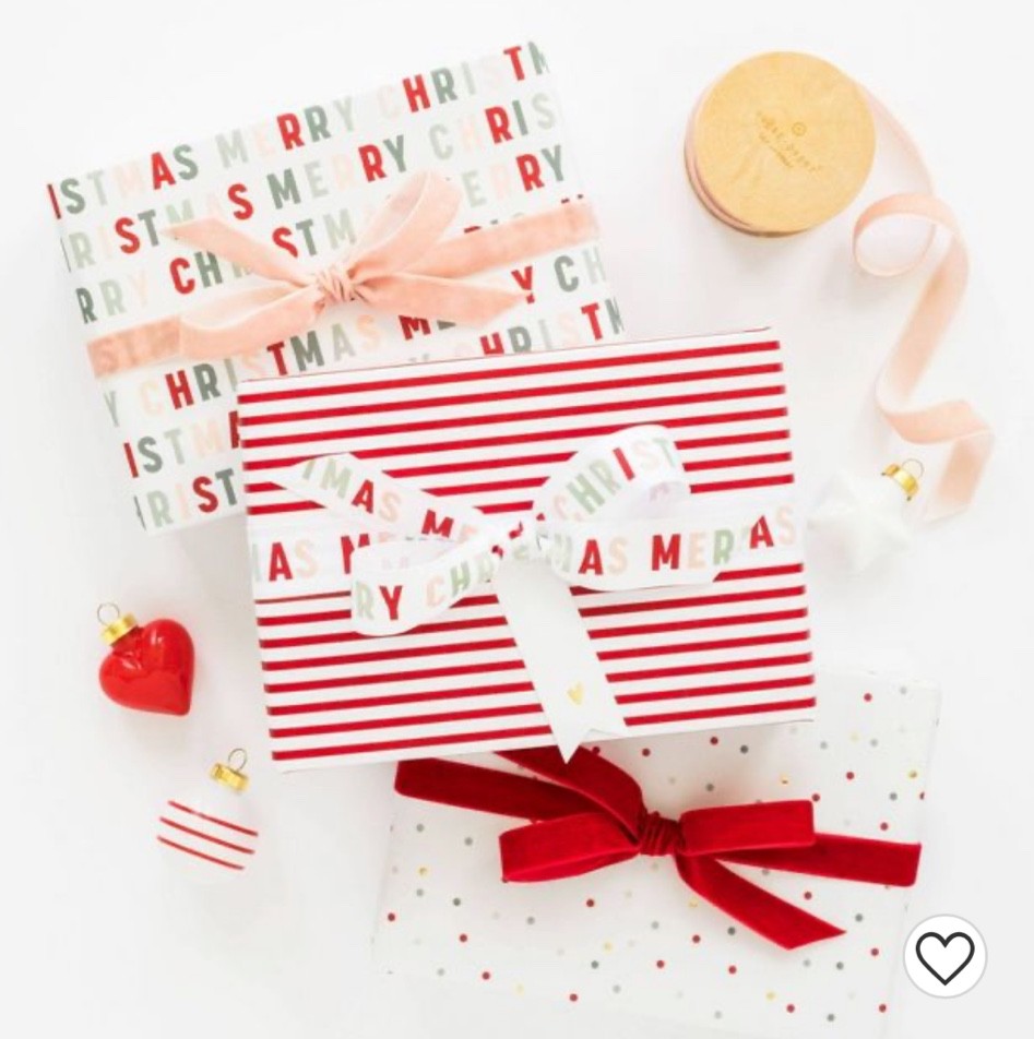Okay the cutest wrapping paper. Maybe ever 

#target 

#LTKSeasonal