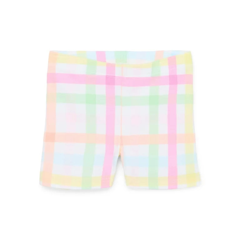 Garanimals Baby Girl Printed Jersey Bike Shorts, Sizes 0-24 Months | Walmart (US)