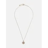 Free Assembly Women's Demi Fine 14K Gold Plated Born Lucky Pendant Necklace with Cubic Zirconia, ... | Walmart (US)