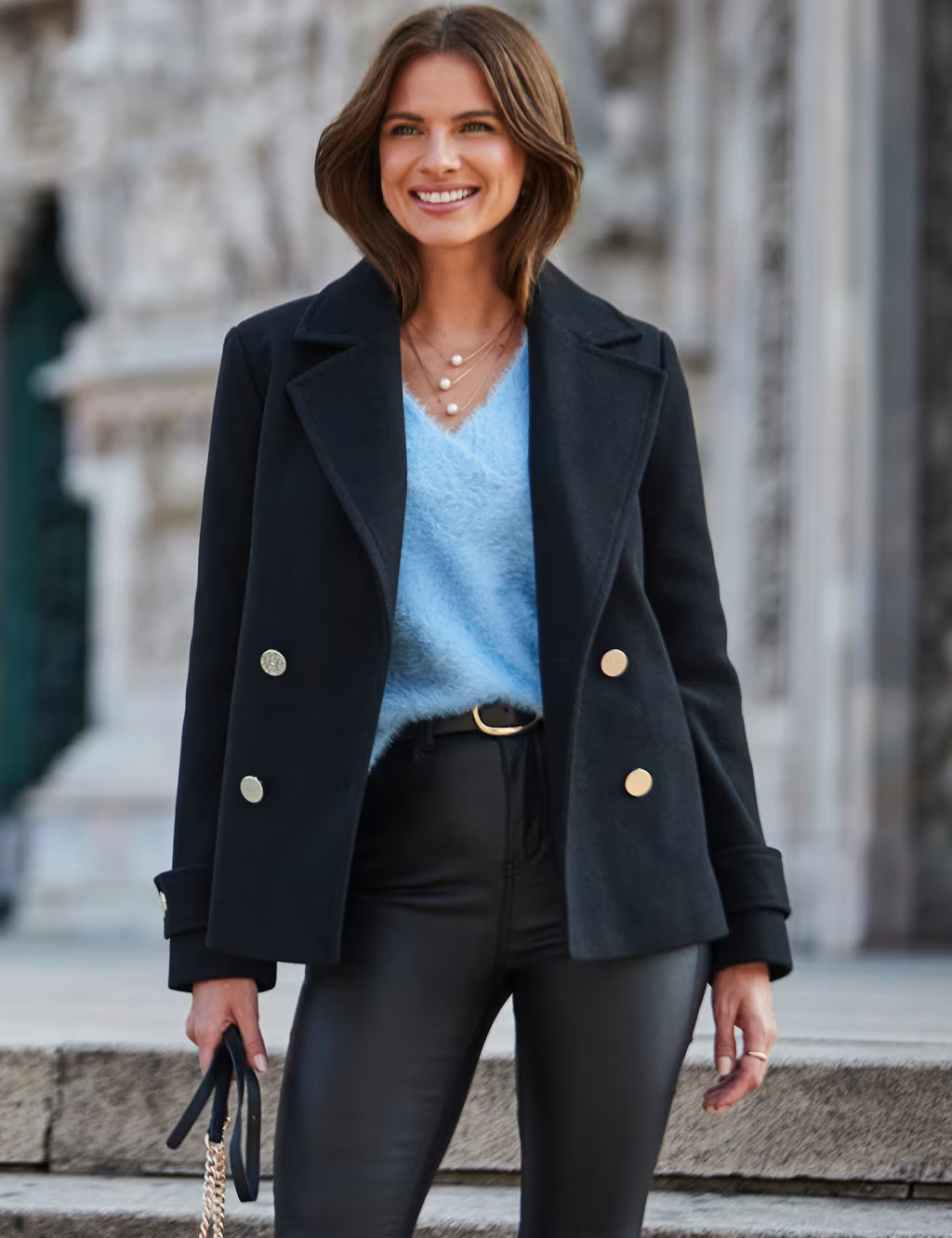 Double Breasted Peacoat | Marks & Spencer (UK)