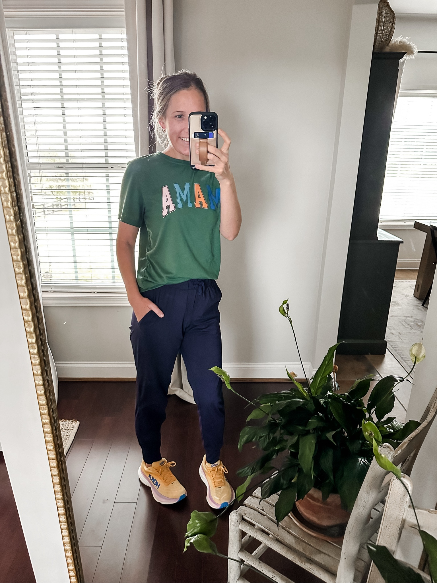 My favorite hokas are on sale! Paired with the most comfortable joggers from Amazon and my mama tee!

#LTKSaleAlert #LTKShoeCrush #LTKFitness