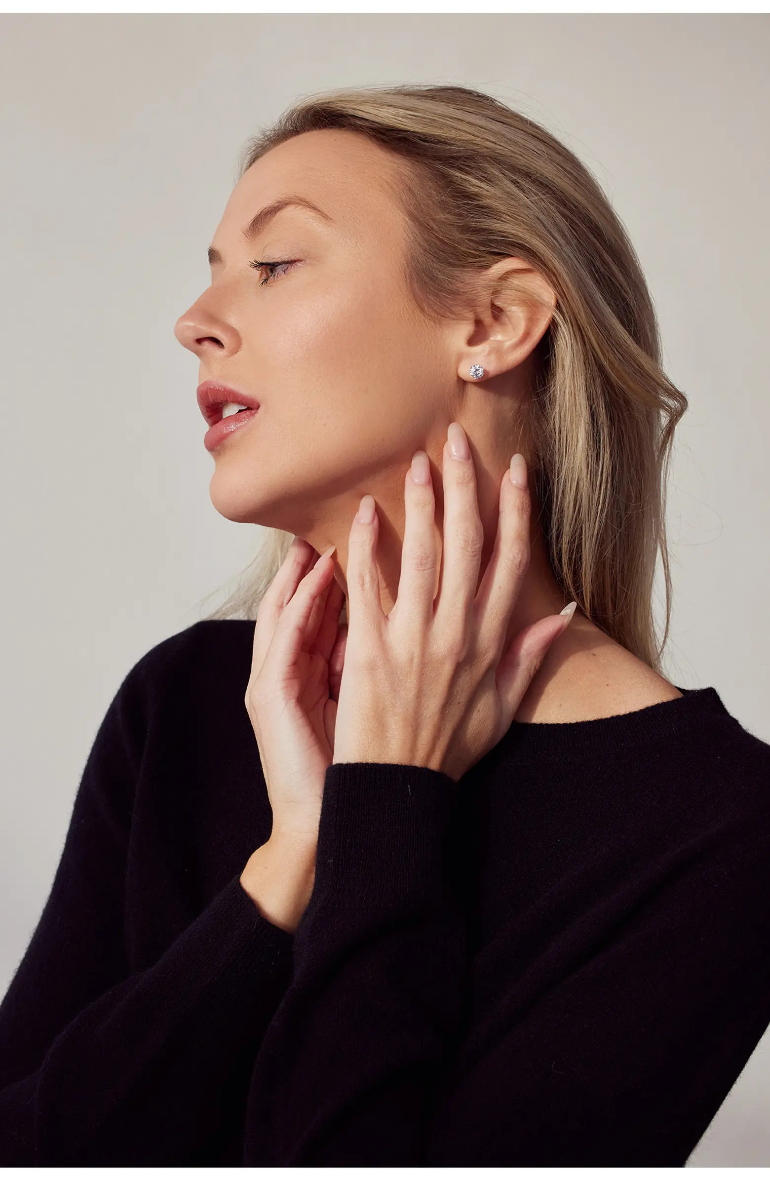 Cubic Zirconia Stud Earrings - 2ct. | Nordstrom