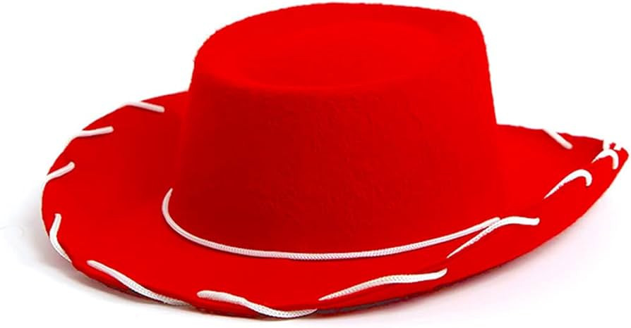 4E's Novelty Child Red Cowgirl Hat for Toddlers & Kids 3-6, for Halloween Jessie Inspired Costume... | Amazon (US)