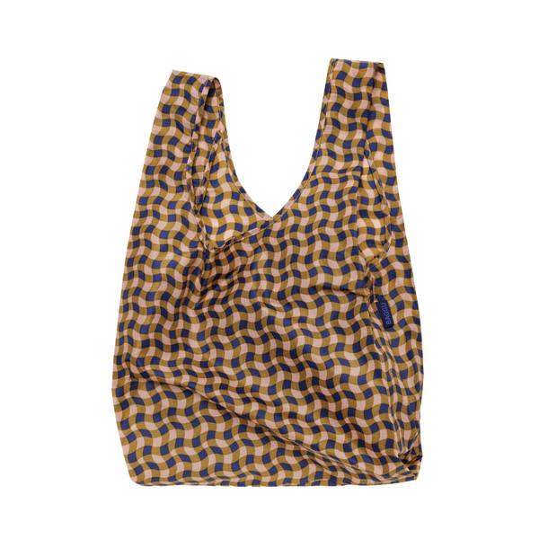 Baggu Standard - Wavy Gingham Peach - Trouva | Trouva (Global)