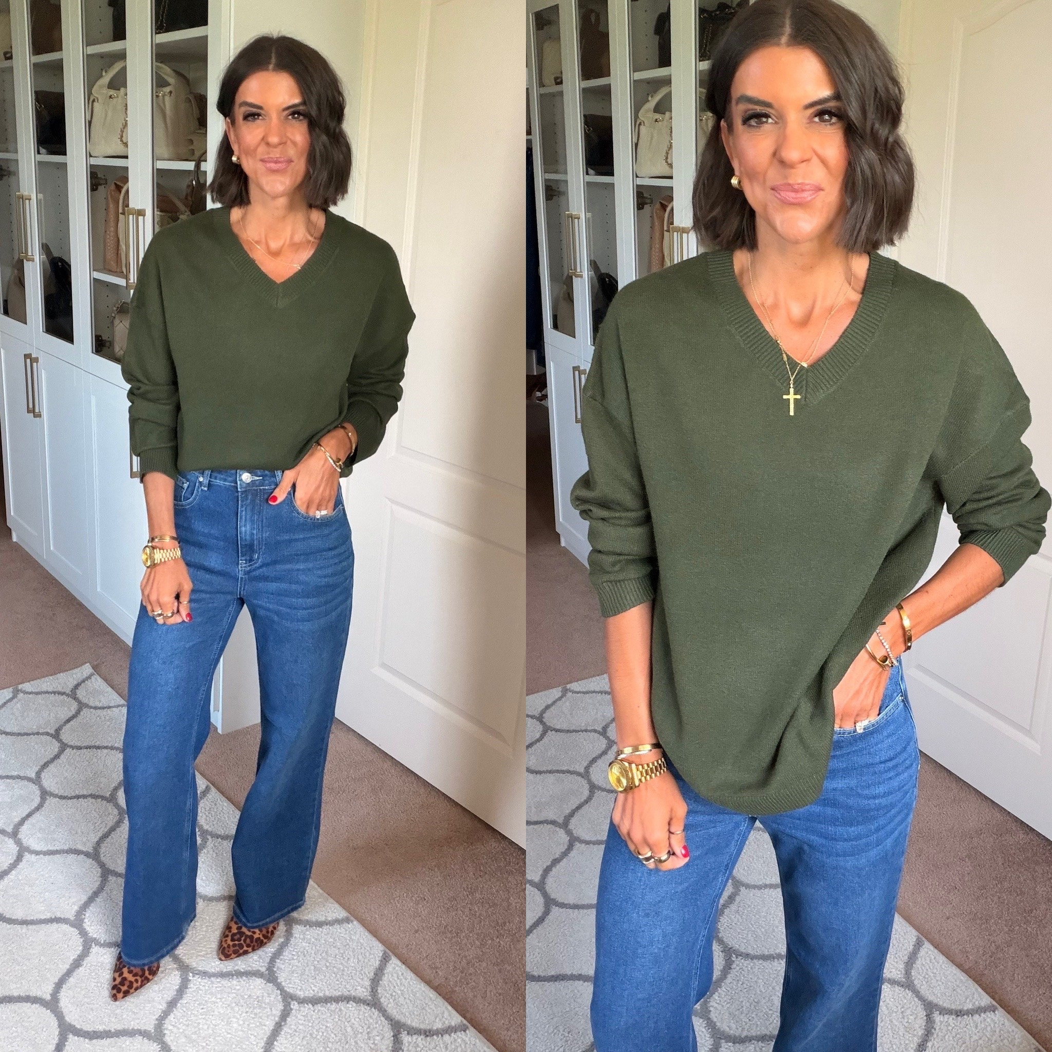 Size small in top xs in jeans

#LTKdayinmylife #LTKgrwm #LTKmomlife