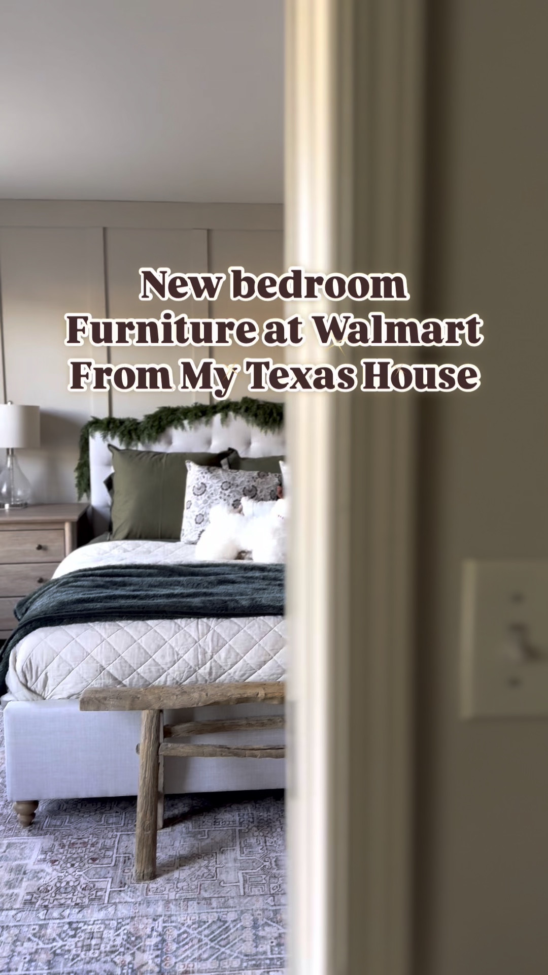 New nightstand for my Texas house at Walmart. New bedroom furniture. Master bedroom. Dresser. Restoration hardware. Pottery barn. Arhaus. Bedroom inspo 

Introducing My Texas House Monroe collection, a blend of elegance and functionality inspired by Erin Vogelpohl’s signature style. This rustic bedroom chest combines Erin’s love for chic, budget-friendly decor with practical features designed for everyday living. Crafted with the natural wood tones of Brushed Oak® finish, this 5-drawer chest features five spacious drawers equipped with metal runners and safety stops, ensuring smooth operation and longevity. The lower three drawers of this transitional-style chest of drawers are extra deep, providing ample storage space for larger items. This rustic dresser comes with pre-assembled moldings on the end panels and pre-attached drawer slides on uprights and drawer parts to make the assembly process streamlined and hassle-free. An interlocking safety mechanism allows only one drawer to open at a time, enhancing safety and stability. Additionally, this farmhouse-style dresser includes a tip restraint safety strap, adding an extra layer of security. Bring home this collection of farmhouse-inspired bedroom furniture that embodies the essence of affordable and stylish home décor.

Follow me for more seasonal and holiday content! 🎅🏼🎄

#christmas2024 #christmas #cozyvibes #christmascountdown #christmastree #happyholidays #christmasdecor #walmartchristmas #potterybarn #walmartcreator #iywyk #mytexashouse #bedroom #bedroomdecor #bedroominspo #bedroomfurniture #nightstand #dresser pottery Barn, restoration hardware, Arhaus, crate and barrel 

#LTKSeasonal #LTKHoliday #LTKHome