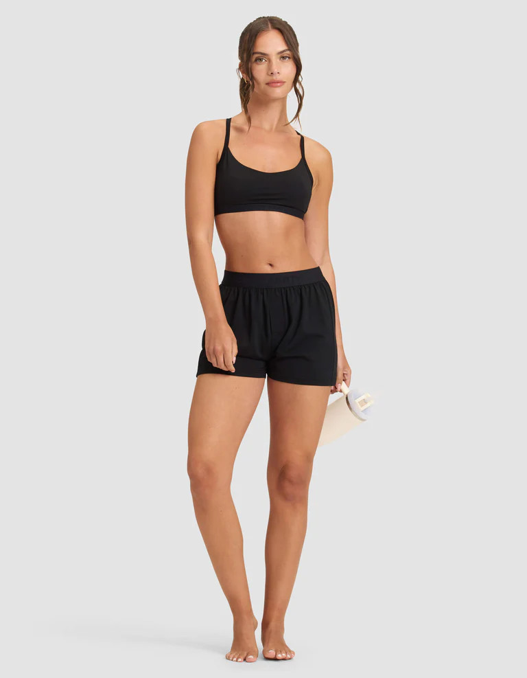 Women's First Layer Pajama Soft Bra & Boxer Short Set | Cozy Earth
