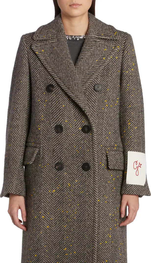 Long Double Breasted Wool Coat | Nordstrom