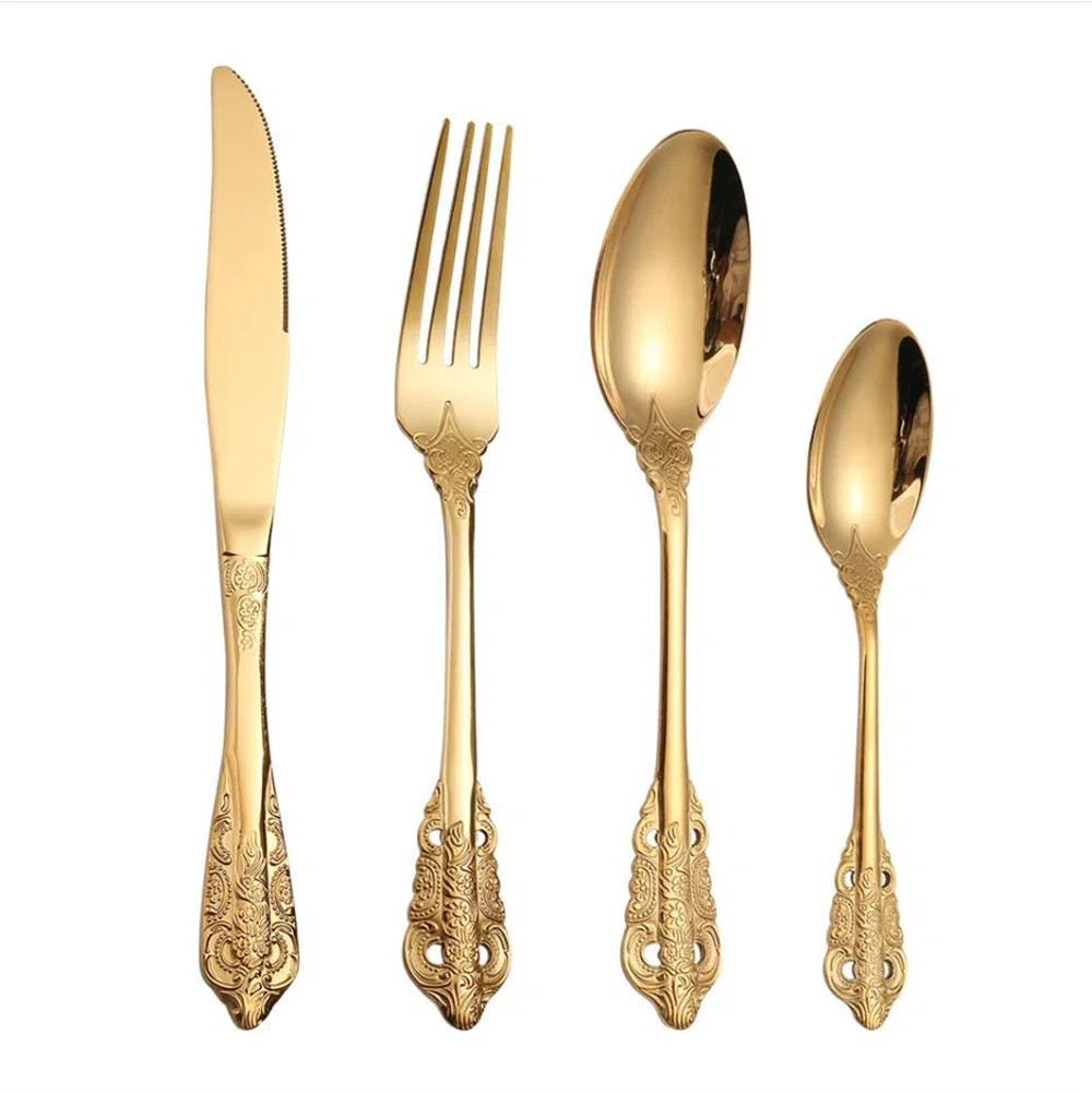 Charlton Home® Adalheid Stainless Steel Flatware Set - Service for 6 | Wayfair North America