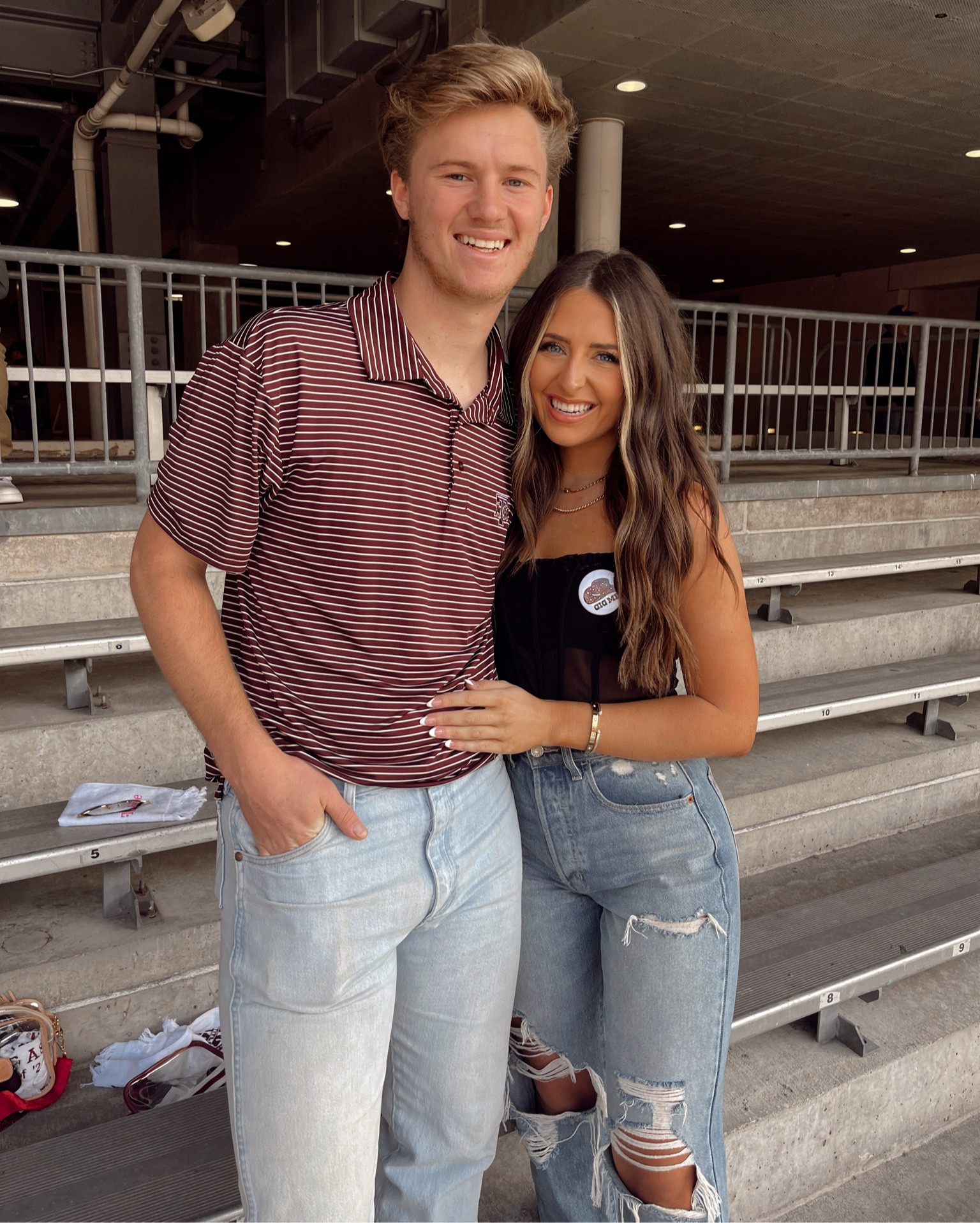 aggie game day fit!🤎🏈🤍

#LTKunder100 #LTKstyletip #LTKunder50