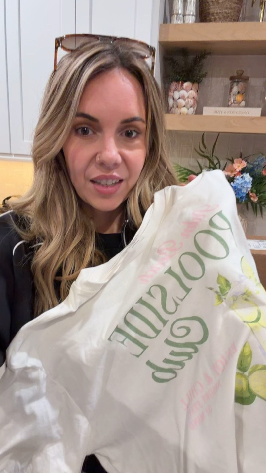 I sized up to medium in both! 

#LTKmomlife #LTKootd