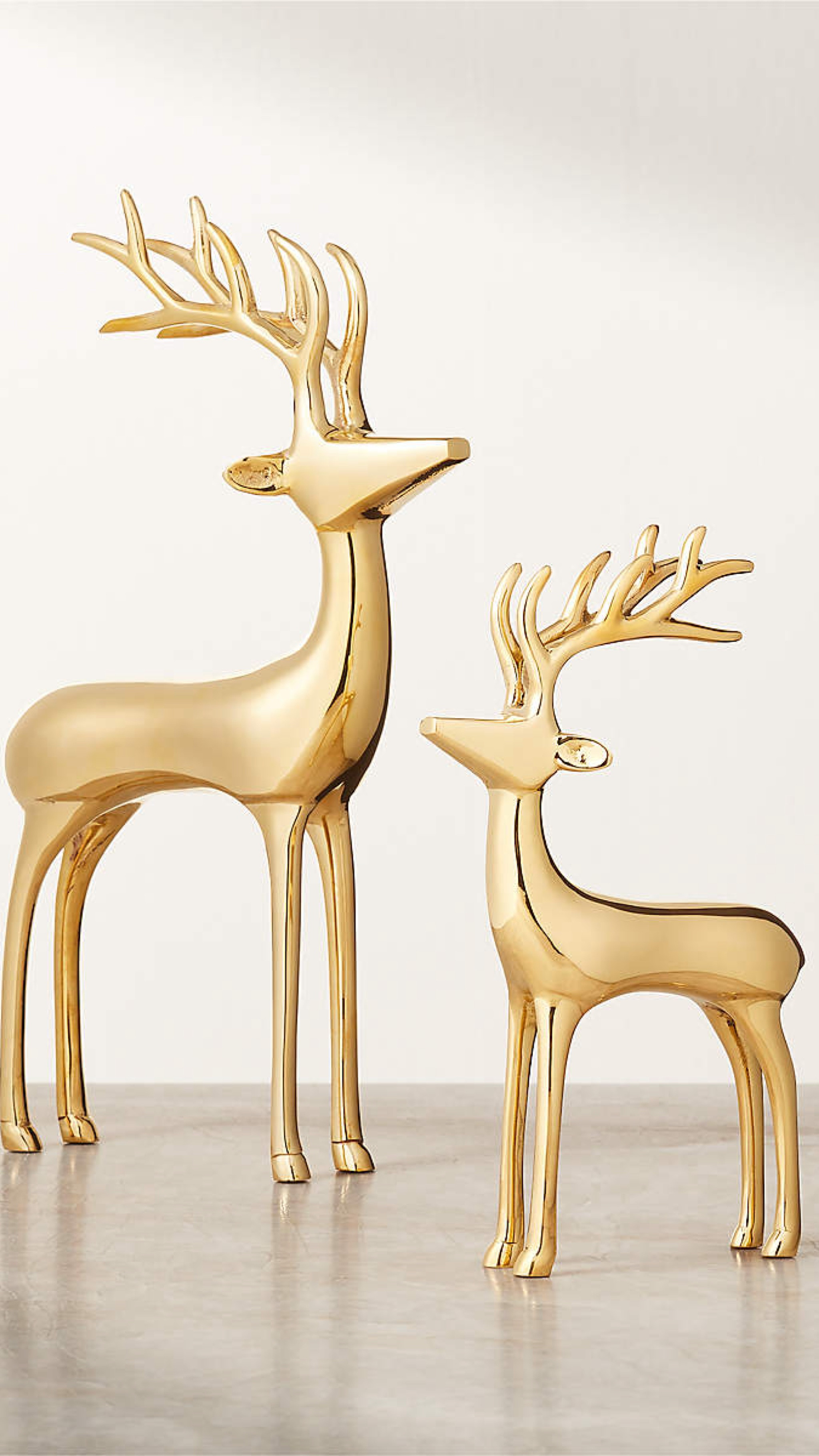 Best selling Brass Holiday Reindeer from CB2.

#LTKHome #LTKHoliday #LTKSeasonal