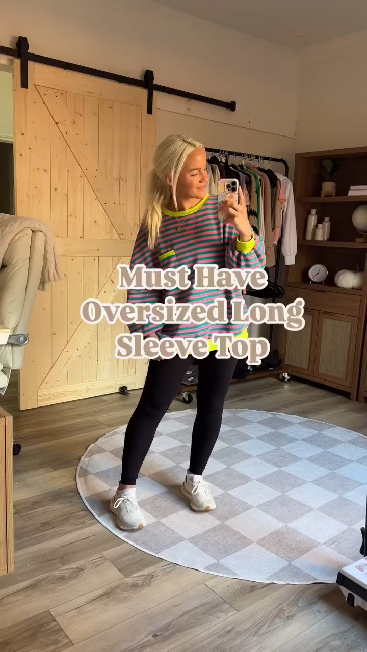 Bold, bright & effortlessly cozy! This oversized crewneck sweatshirt with dropped shoulders and fun colorful stripes is the perfect mix of casual comfort and statement style. With its loose, relaxed fit, it’s ideal for lounging, layering, or adding a pop of color to your everyday look! 

#LTKStyle #AmazonFashion #OversizedSweatshirt #ComfyAndChic #CasualWear #WardrobeEssentials #StripesOnStripes #EffortlessFashion #LTKFinds #StreetStyle #TrendyAndTimeless #CozyVibes #BoldAndBright 

 #LTKFindsUnder50