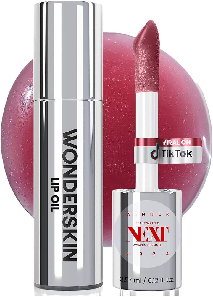 Wonderskin Lip Oil Rehab Serum - Tinted Lip Oil, Hydrating Lip Serum | Amazon (US)