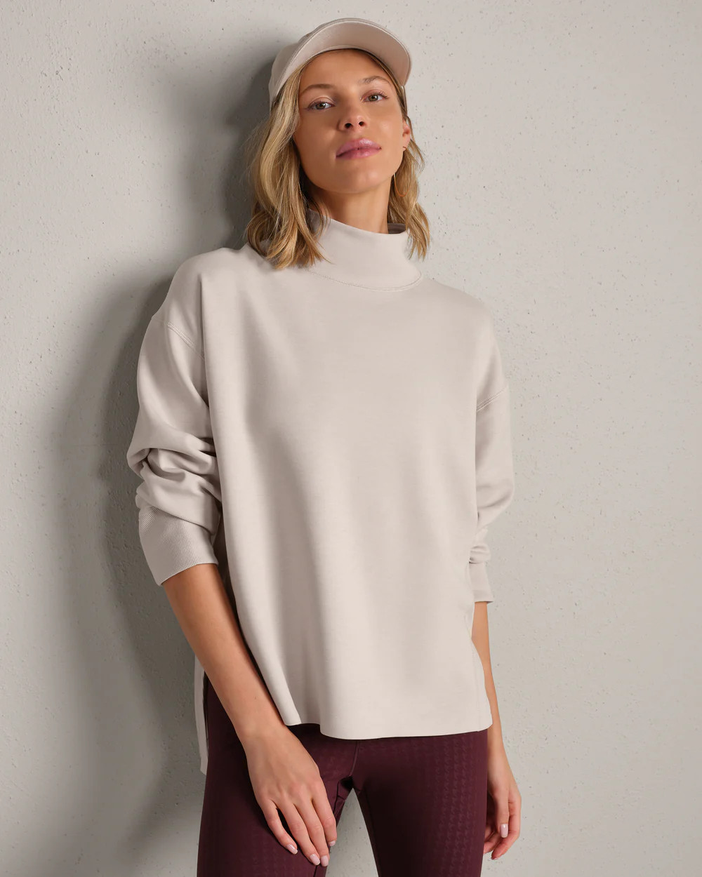 DreamGlow™ Mock Neck Pullover | Rhone