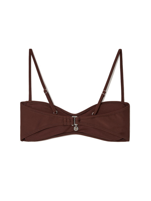 FARFALLE BIKINI TOP (CHOCOLATE) | Musinsa Global