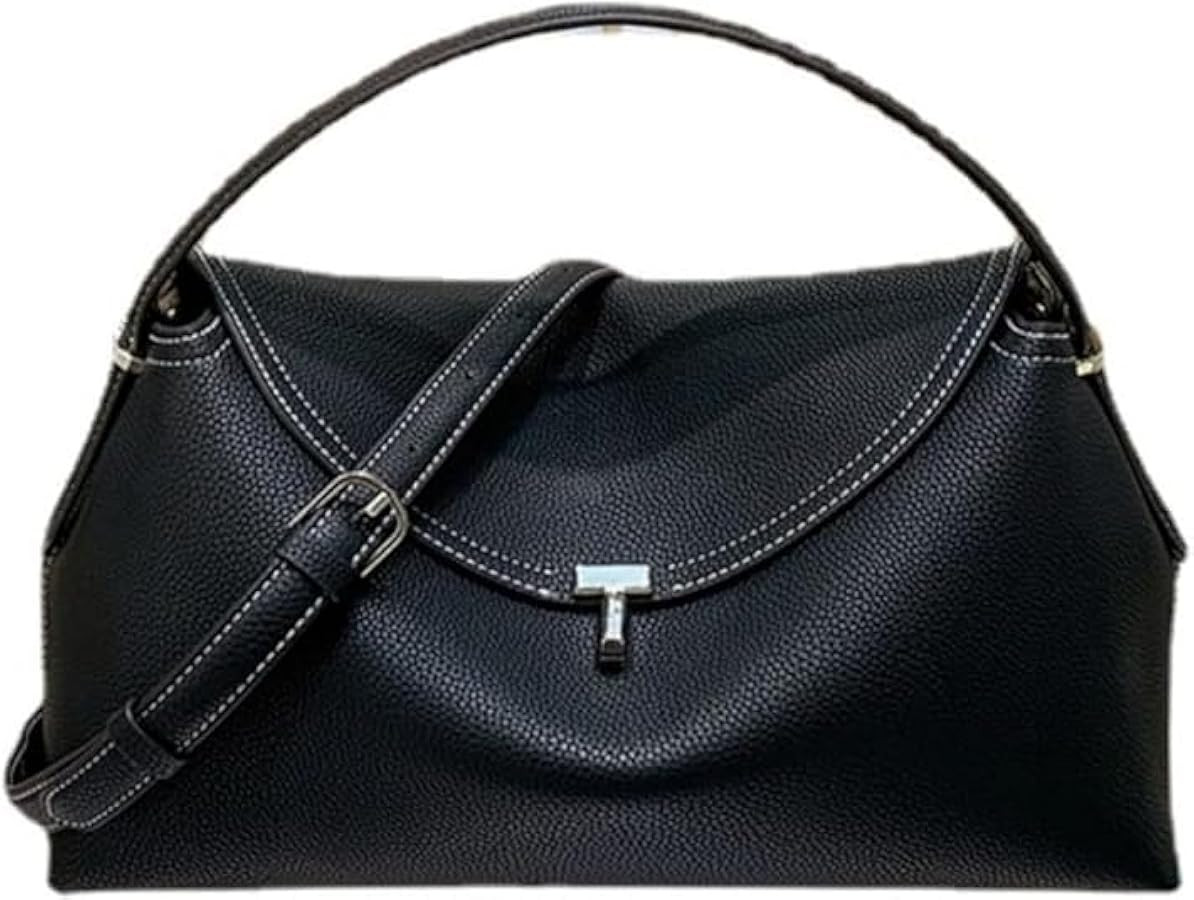 Woman Handbag Luxury Leather Underarm Shoulder Casual Tote Lady Soft Bucket Bag | Amazon (US)
