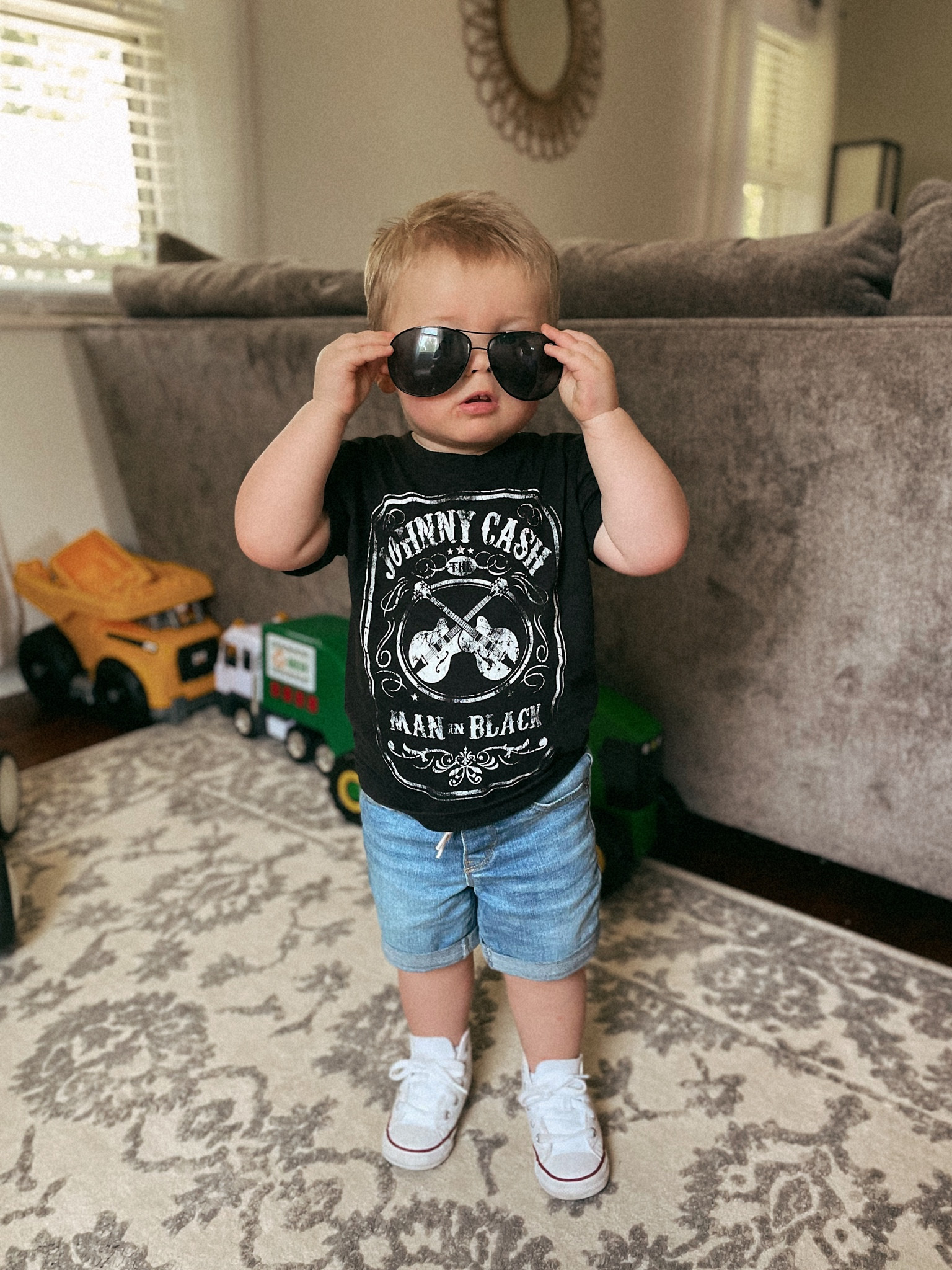 Toddler boy outfit! Johnny Cash tee only $8.99 at Target!

#LTKkids #LTKbaby #LTKfamily