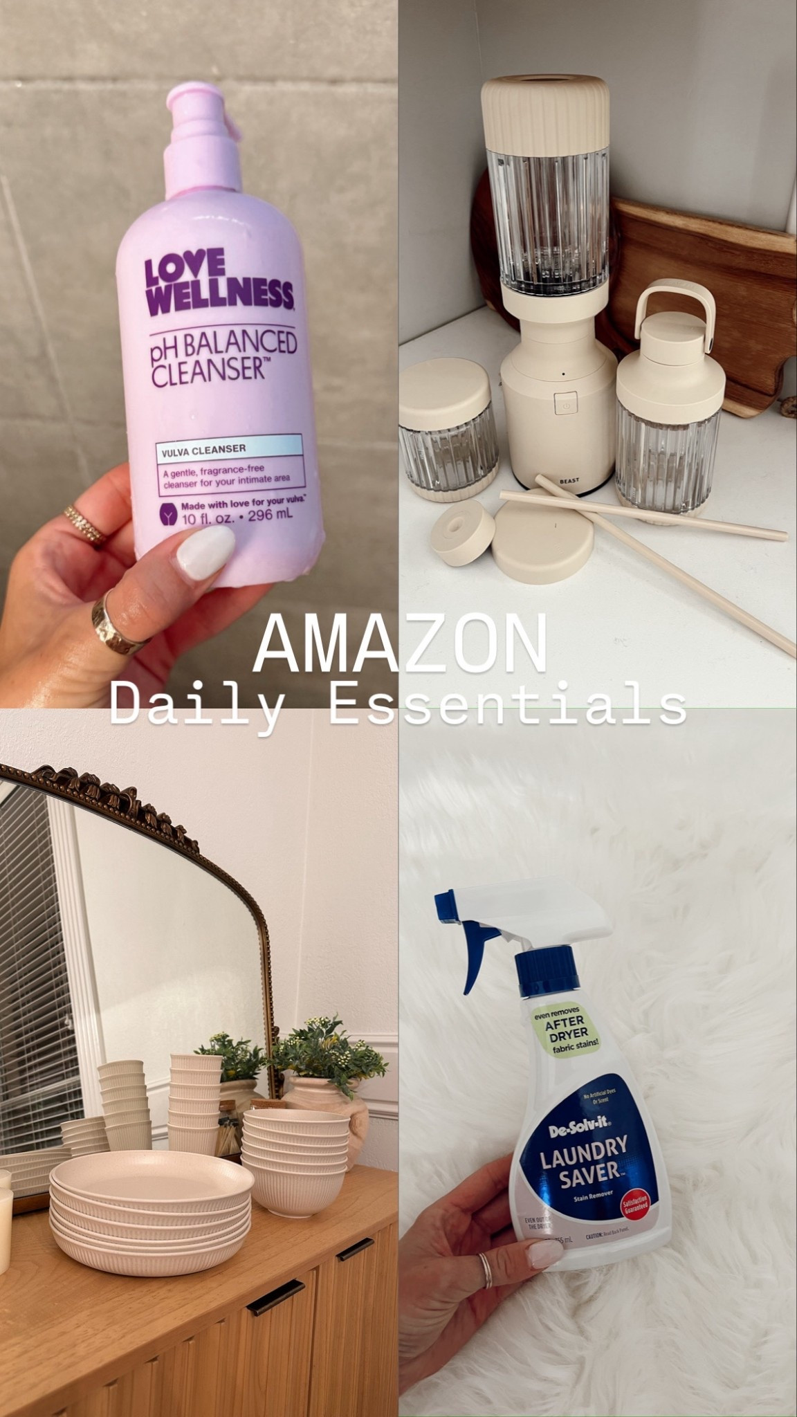 Several of my daily essential items I own from Amazon! I’ve used most of these for several years 🫶🏼 

#LTKmomlife #LTKHome #LTKFindsUnder50