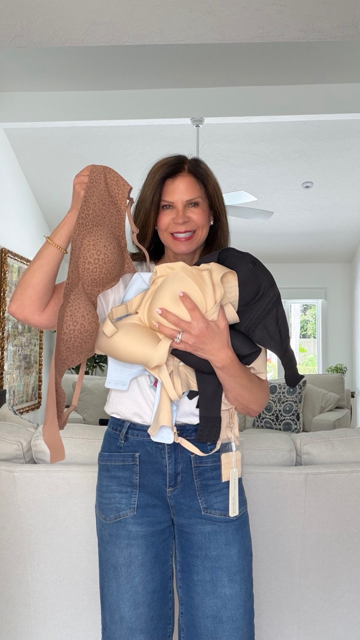 Can we talk about bras for a minute? Because finding one that actually works with different outfits can feel like a full-time job. 😅

I’ve been wearing bras from VertVie for more than a year, and let me tell you… the girls have never been happier. 😉💕 And the best part? They’re all under $20.

The Wireless Jelly Bra gives me great support without an underwire and looks so smooth under fitted tops.

The Strapless Bra actually stays put (a small miracle, if you ask me 😉).

For lower necklines, the Deep V Bra disappears under clothing and is surprisingly comfortable.

And for everyday wear? The Buttery Soft Bra is the one I reach for most. It truly feels like a second skin.

If you’re looking for comfortable, supportive bras that work with different outfits, I’ve linked all four in my LTK. You’re welcome! ✨

#VertVie

#LTKmomlife #LTKgrwm #LTKOver40