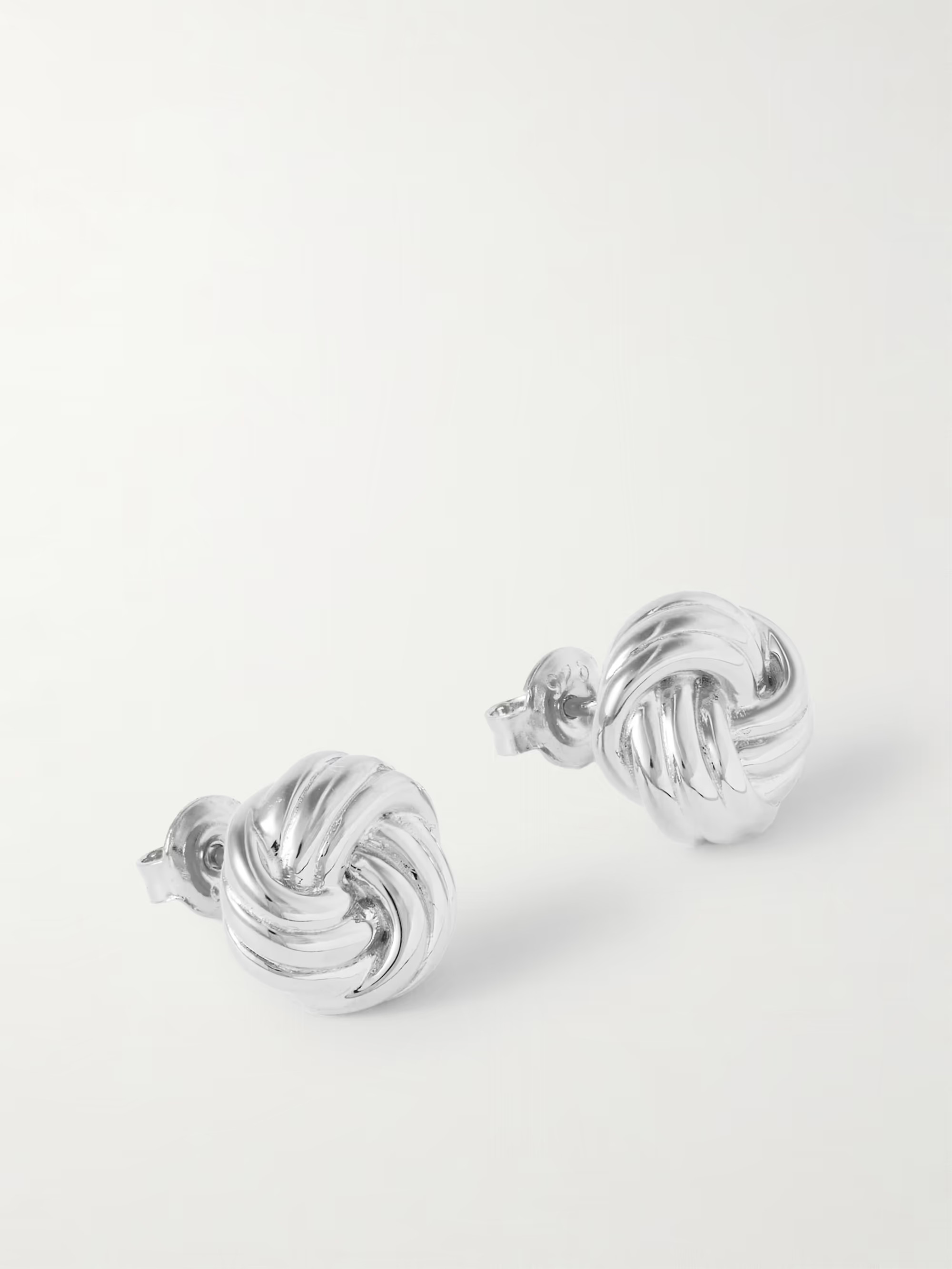 LIÉ STUDIOThe Uma silver earrings | NET-A-PORTER (US)