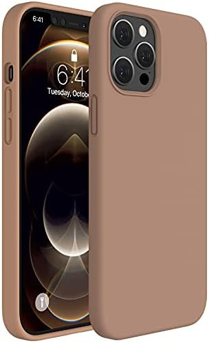 Miracase Compatible with iPhone 12 Pro Max Case 6.7 inch(2020 Release),Liquid Silicone Case Gel Rubb | Amazon (US)