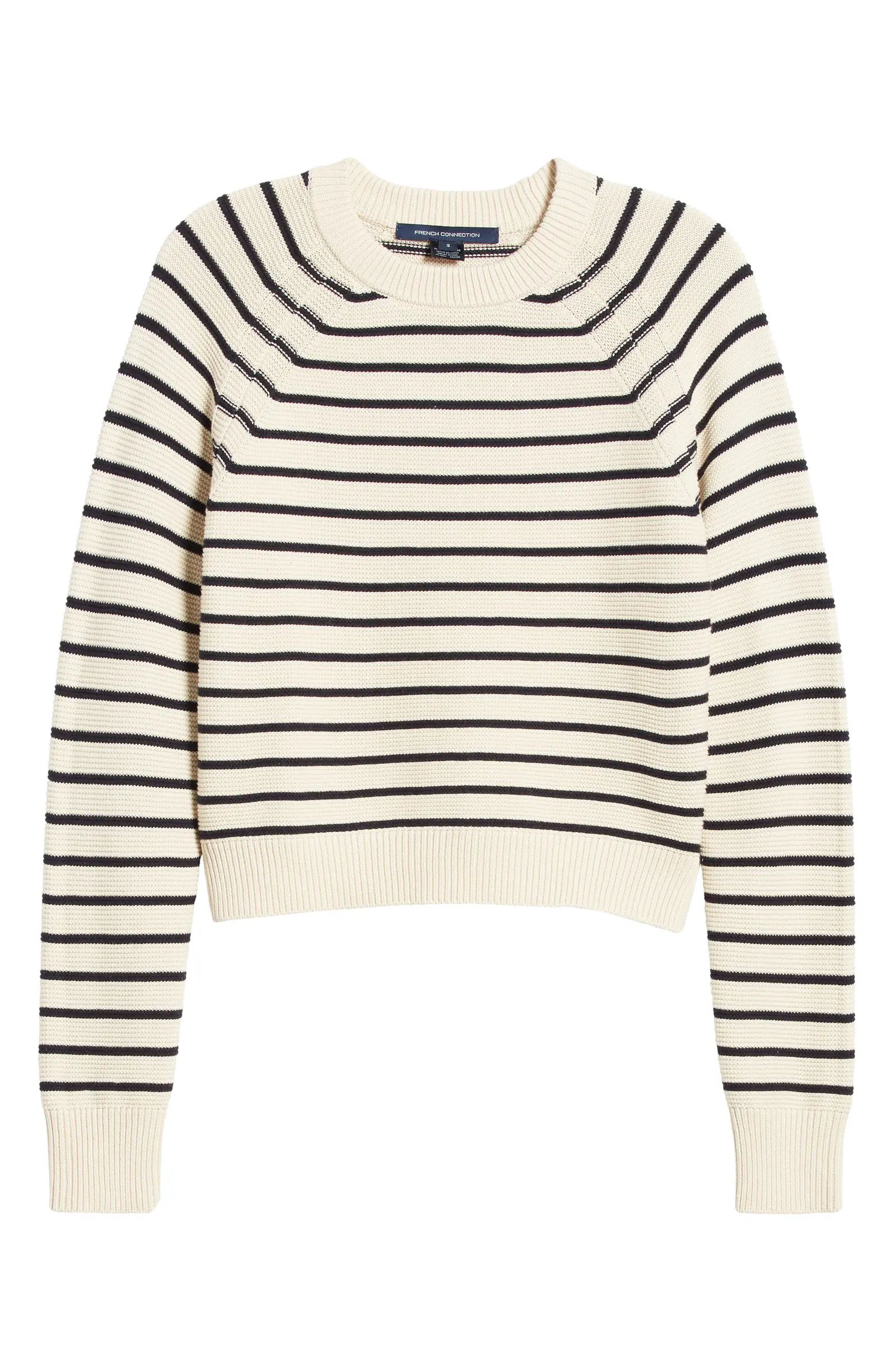Lillie Mozart Stripe Cotton Sweater | Nordstrom
