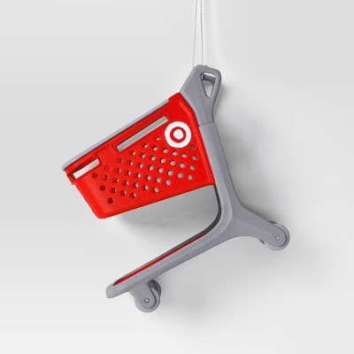 4" Christmas Plastic Target Shopping Cart Ornaments - Wondershop™ | Target